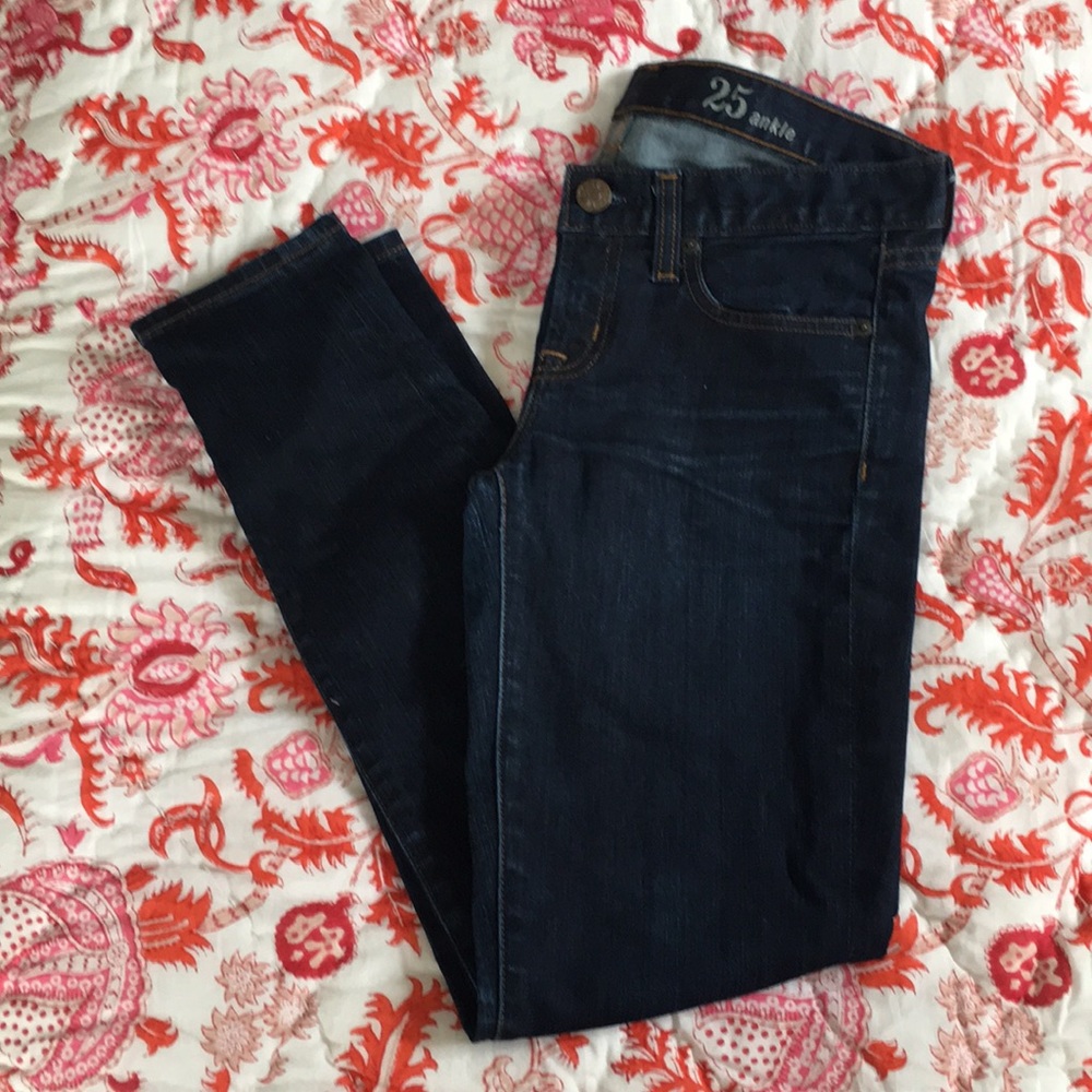 Jcrew Dark Blue Jeans
